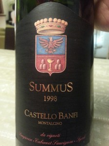 Sant'Antimo DOC "Summus" 1998 - Castello Banfi