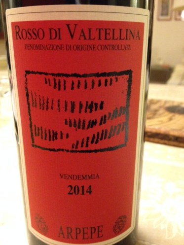 Rosso di Valtellina 2014 - Ar.Pe.Pe.