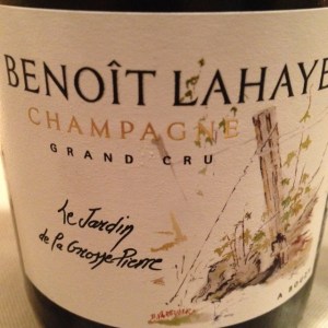 Champagne "Le Jardin de la Grosse Pierre" 2010 - Benoît Lahaye