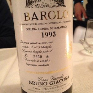 Barolo Collina Rionda 1993 - Bruno Giacosa