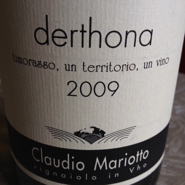 Timorasso Derthona 2011 - Claudio Mariotto