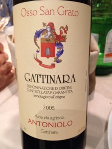 Gattinara Osso San Grato 2005 - Antoniolo