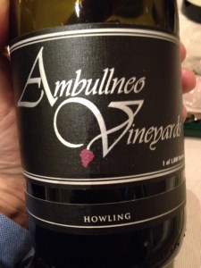 Syrah Santa Maria Valley Howling 2006 – Ambullneo Vineyards