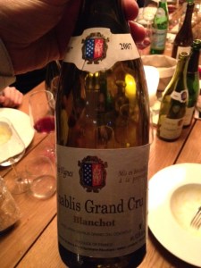 Chablis Blanchot Grand Cru v.v. 2007 - Guy Robin