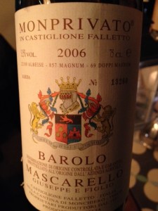 Barolo Monprivato 2006 - Mascarello