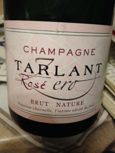 Champagne Rosé Zero brut nature - Tarlant
