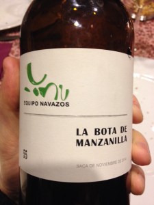 La Bota 55 de Manzanilla 55 - Equipo Navazos