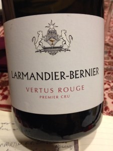 Coteaux Champenois Vertus Rouge 2012 - Larmandier-Bernier