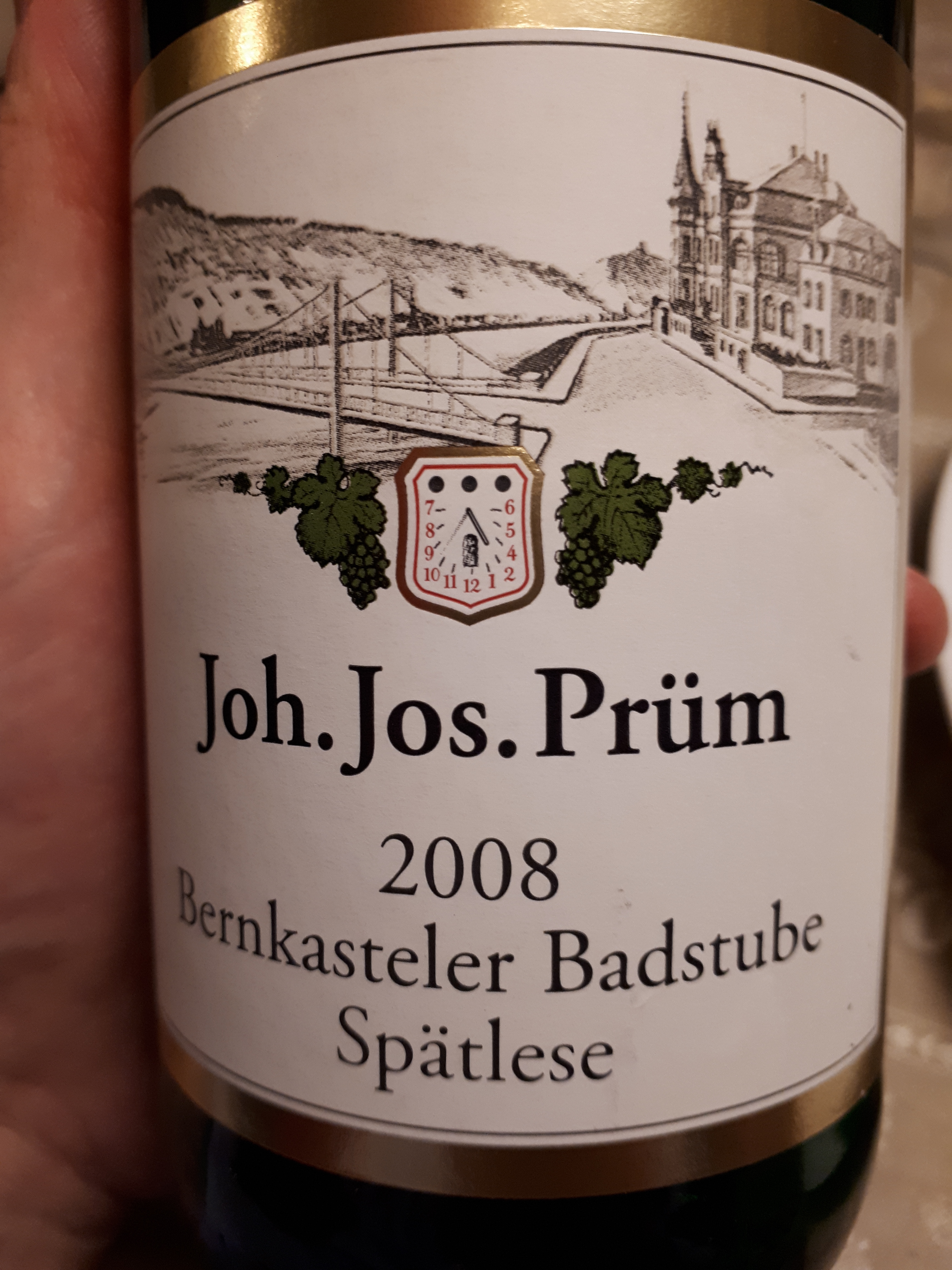 Bernkasteler Badstube Riesling Spätlese 2008 - Joh Jos Prüm
