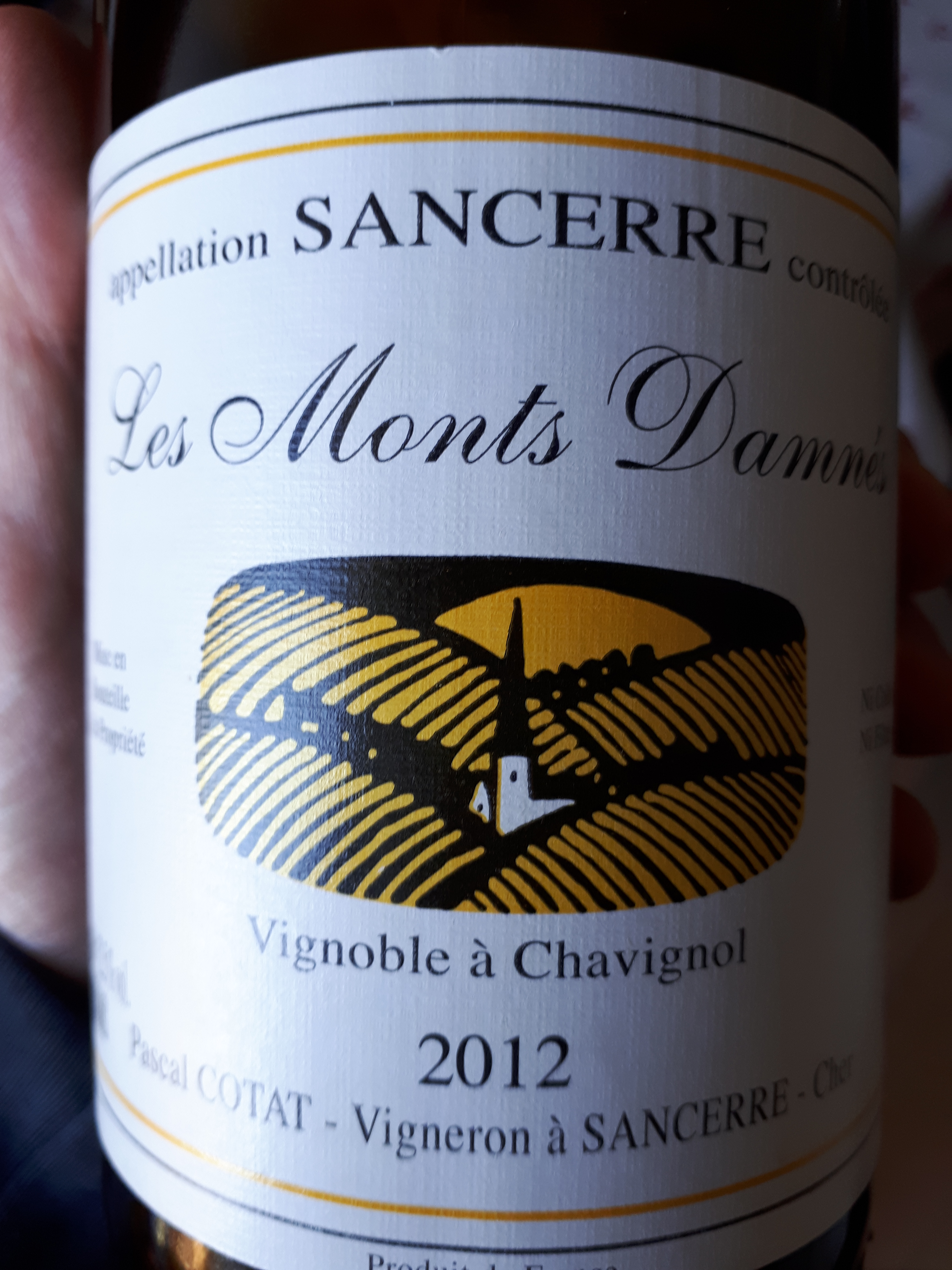 Sancerre "Les Monts Damnès" 2012 - Pascal Cotat