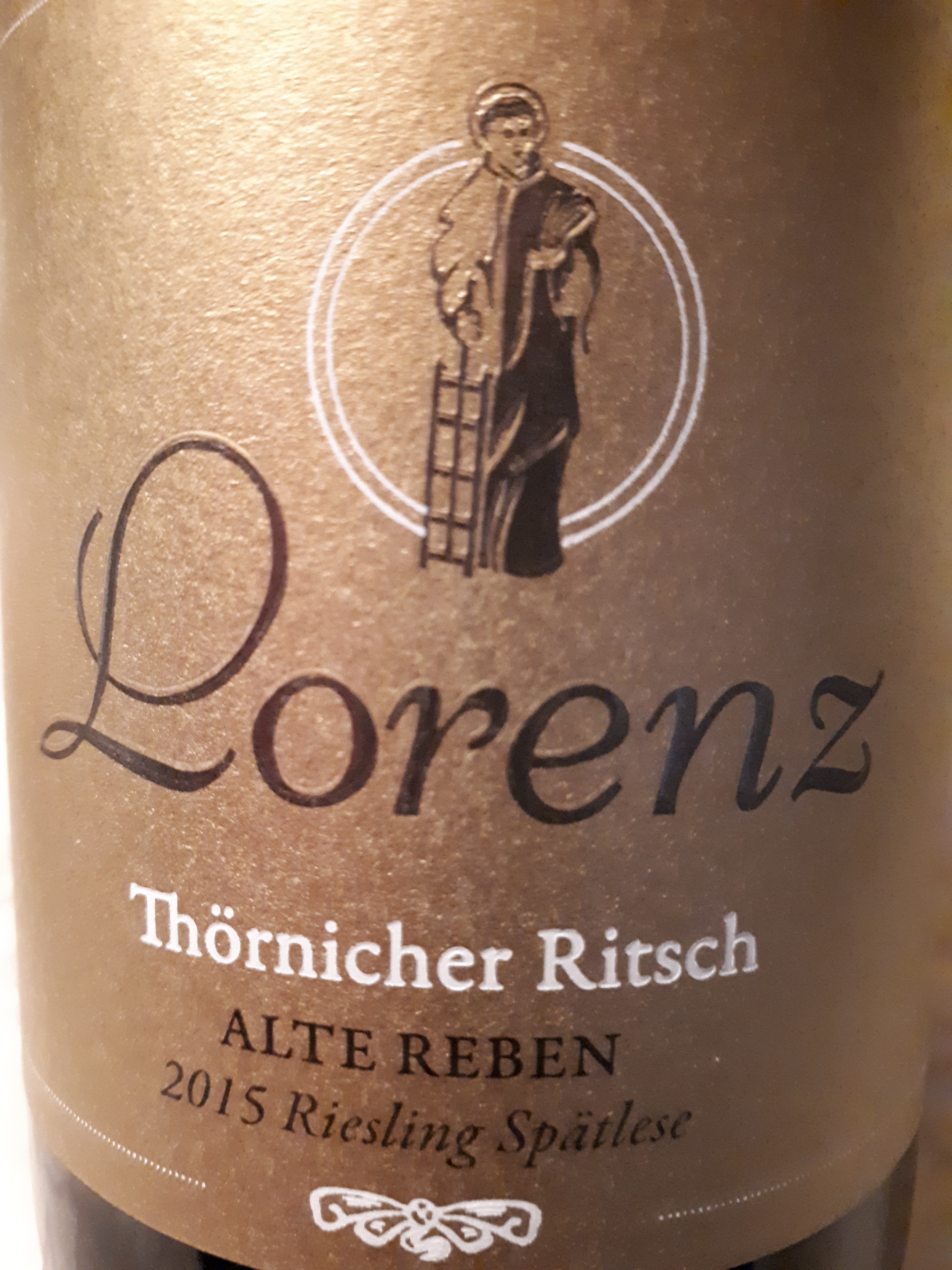 Thörnicher Ritsch Alte Reben Riesling Spätlese 2015 - Weingut Lorenz