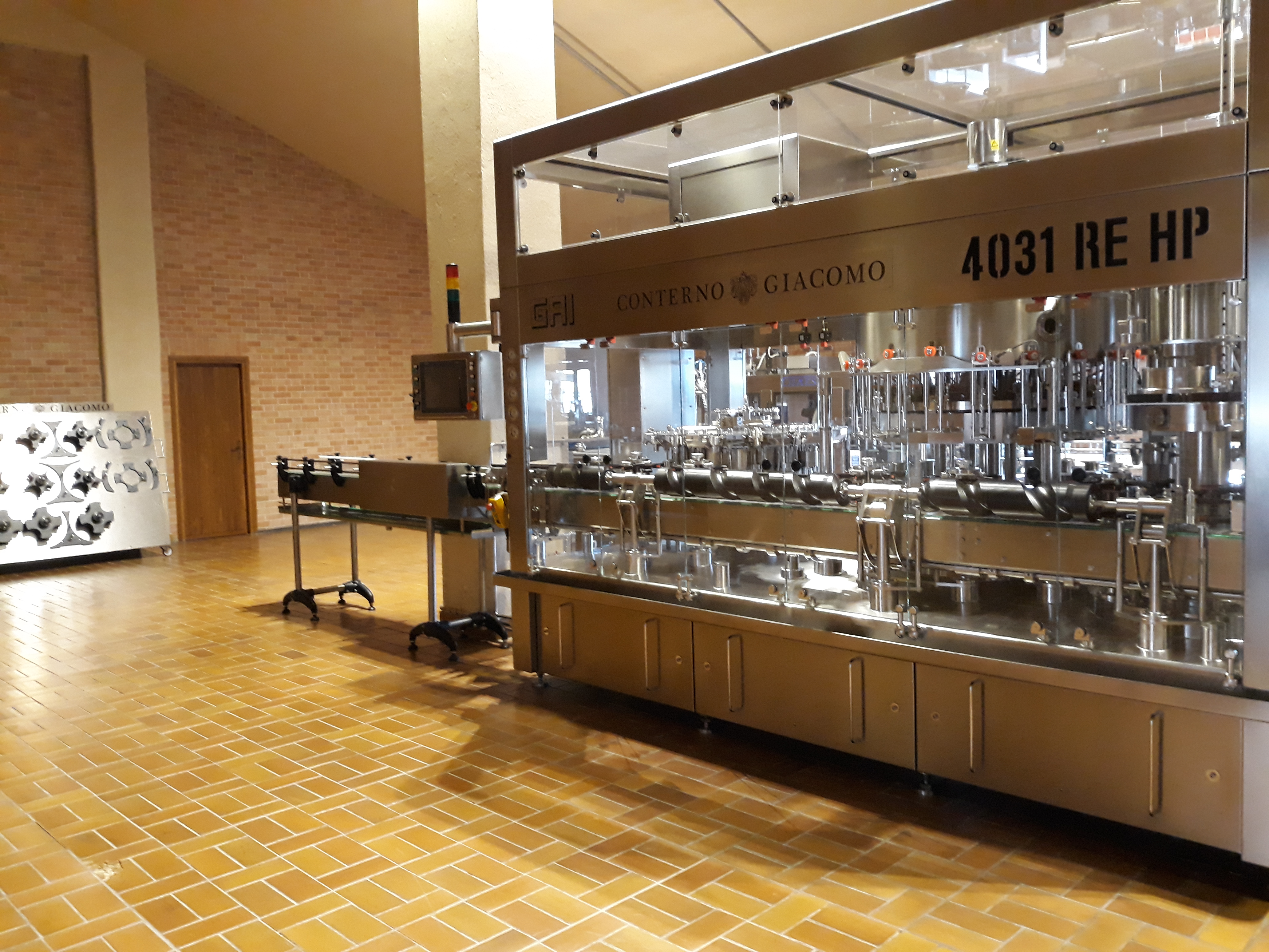 Linea imbottigliamento