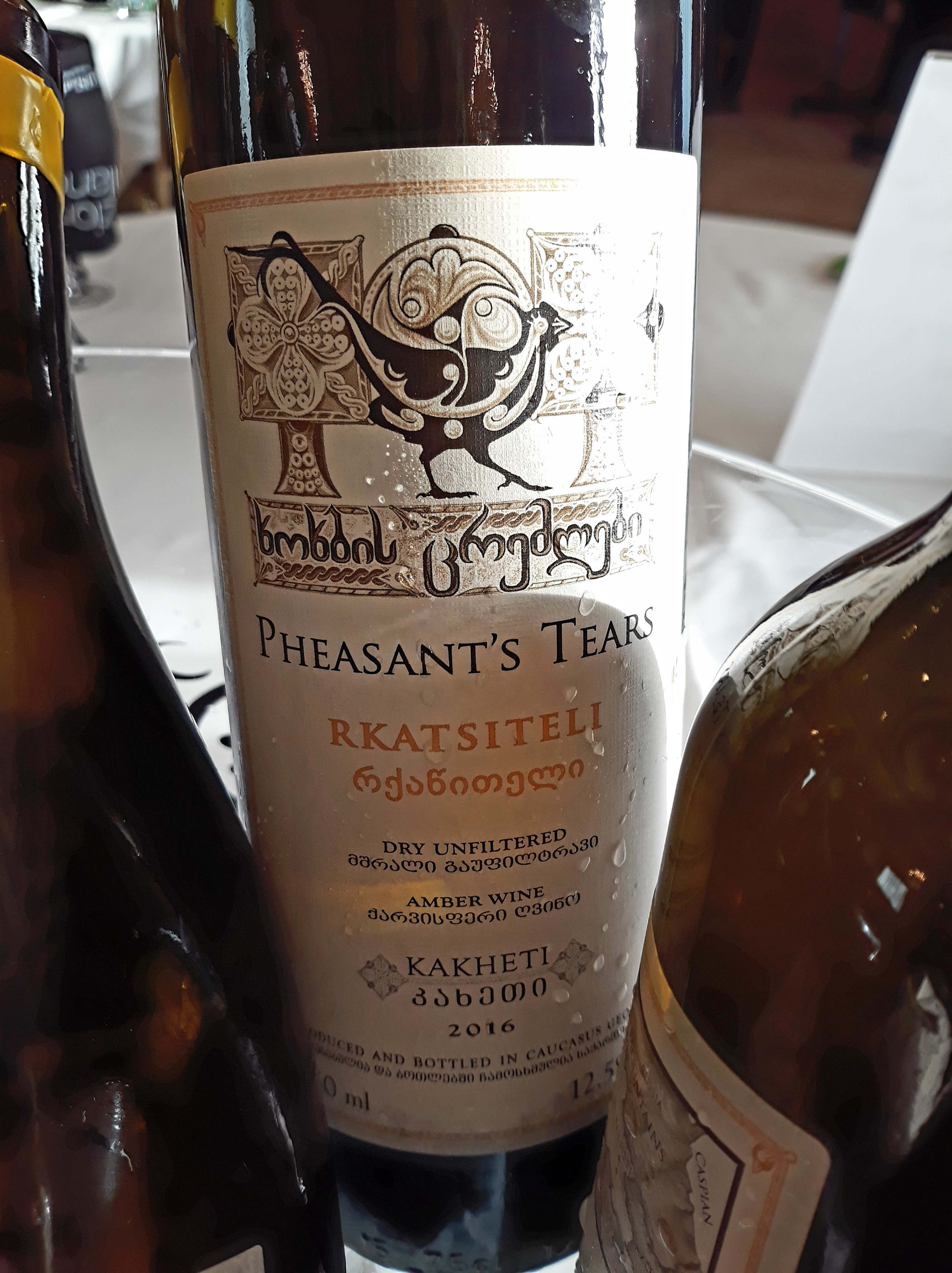 Rkatsiteli 2016 - Pheasant's Tears
