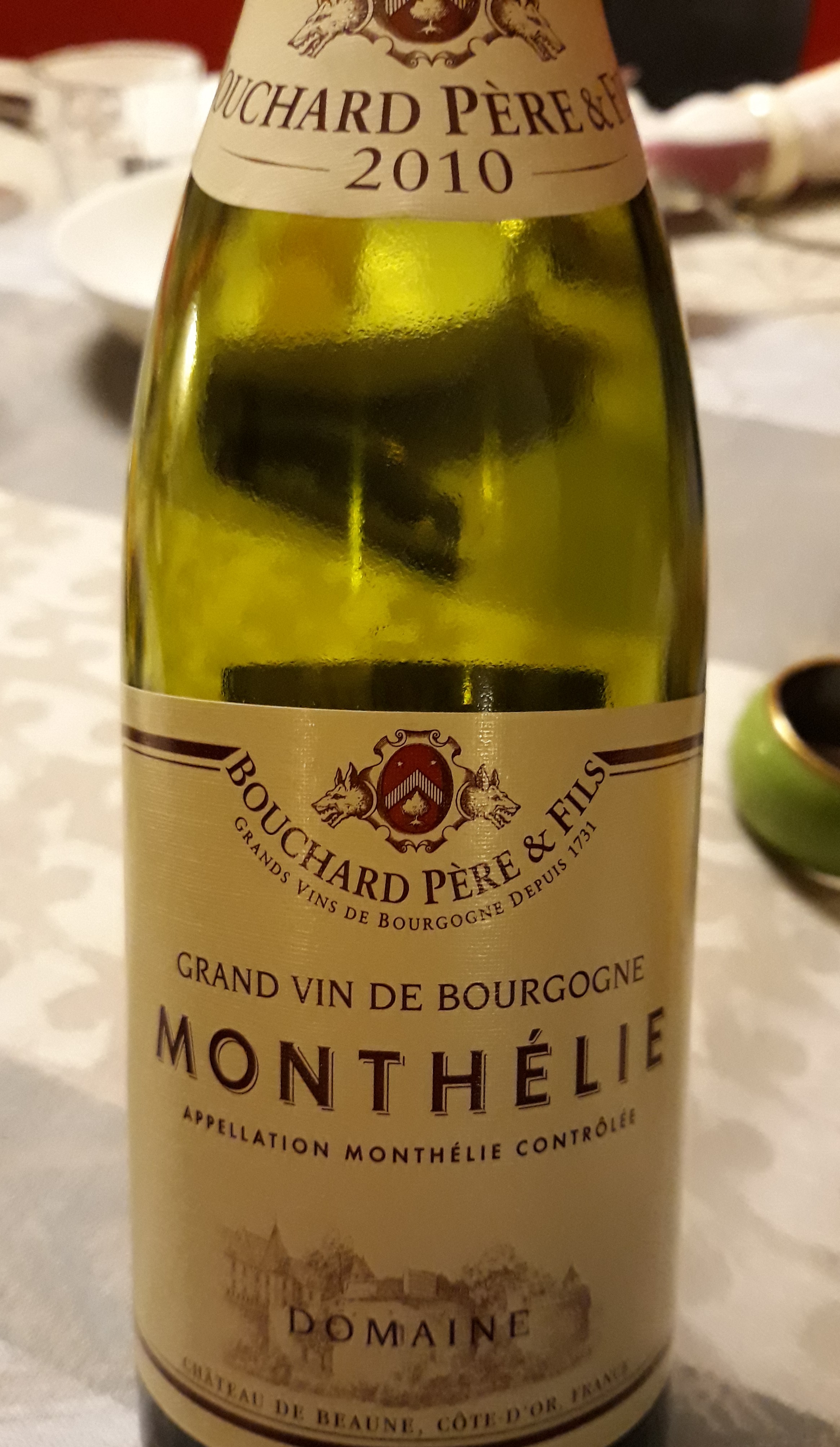 Monthélie 2010 - Bouchard Père & Fils