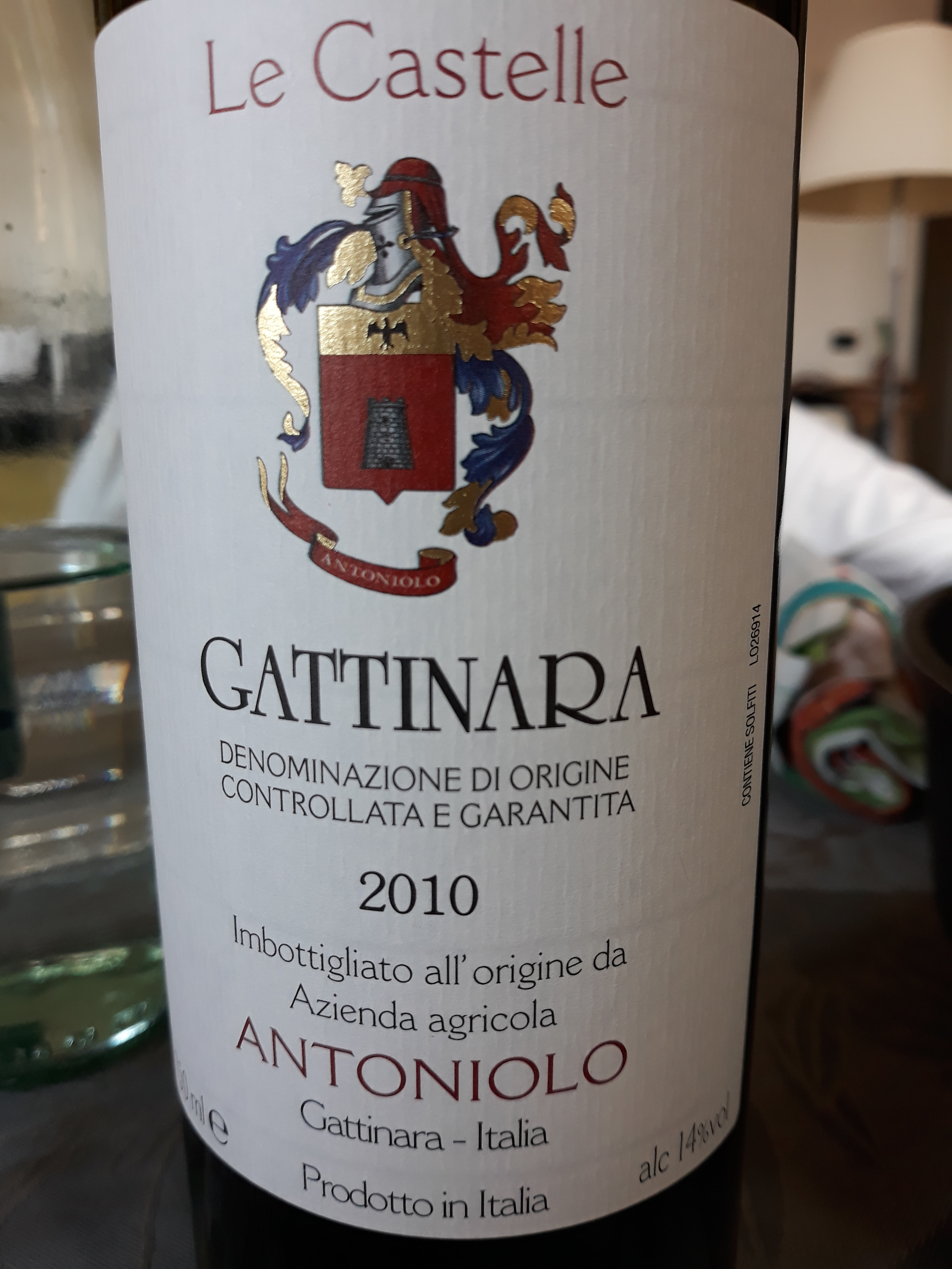 Gattinara Le Castelle 2010 - Antoniolo