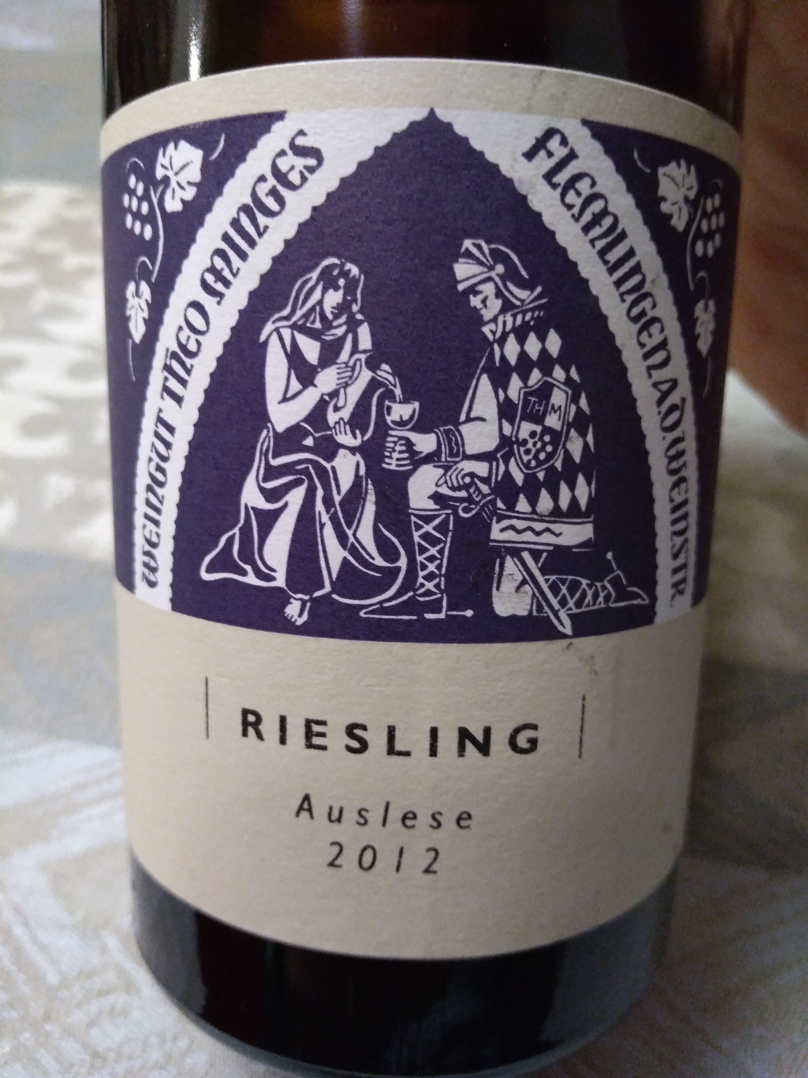 Pfalz Riesling Auslese 2012 - Theo Minges
