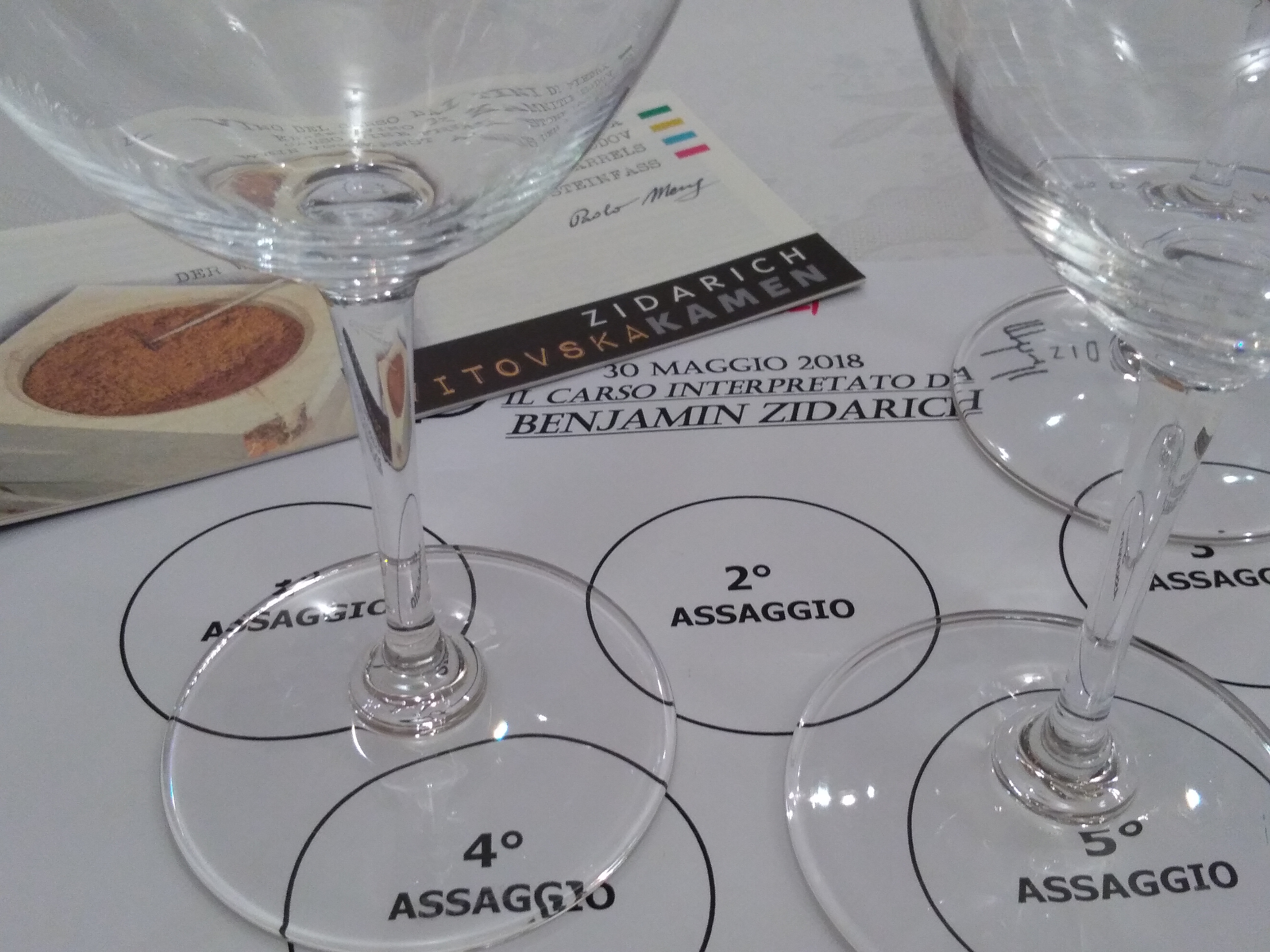 Degustazione Zidarich a Milano