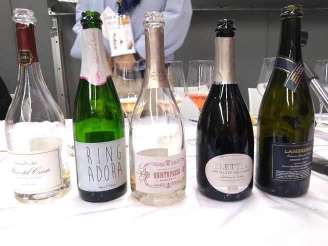 Le etichette in degustazione