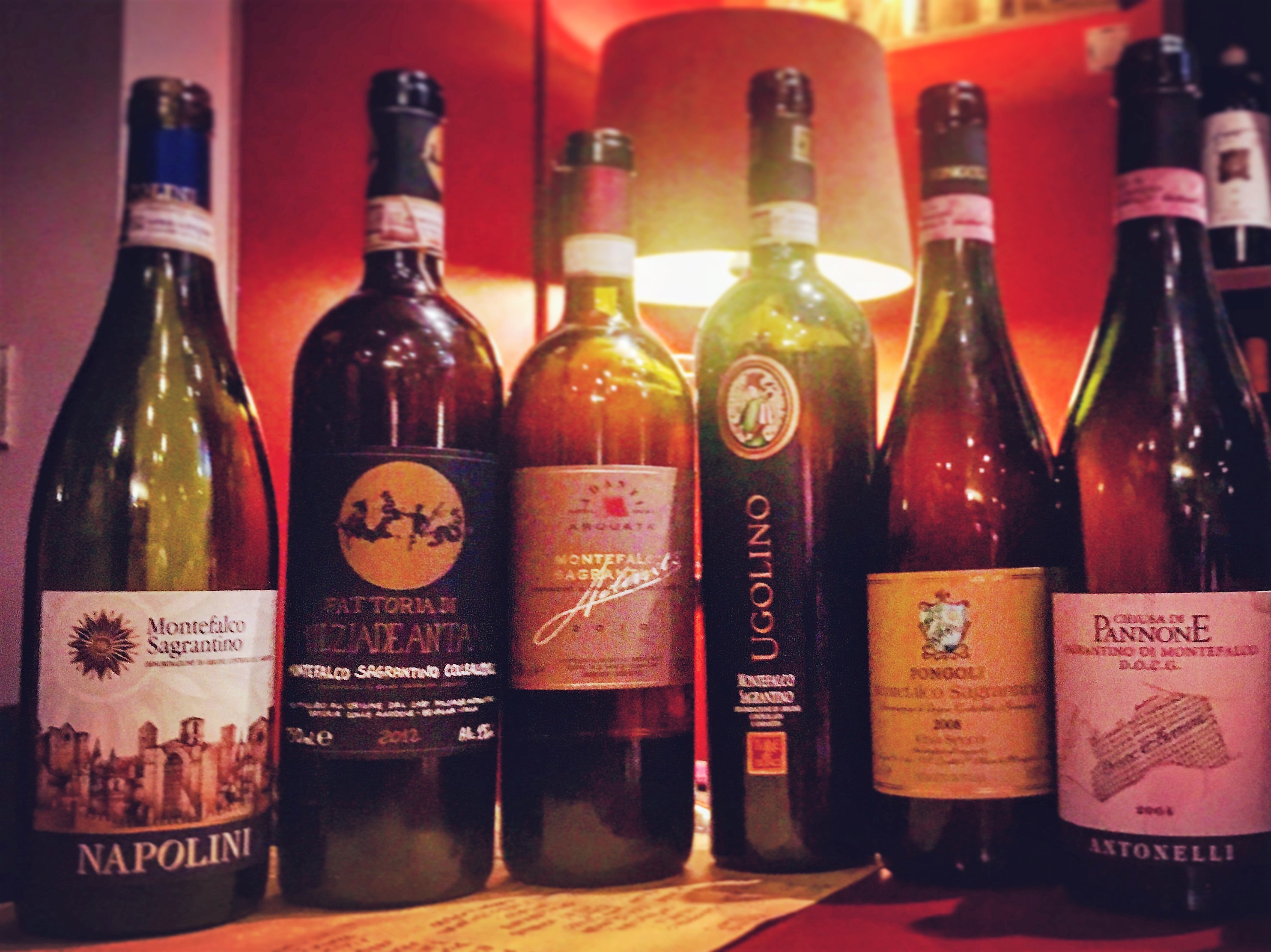 Sagrantino in degustazione