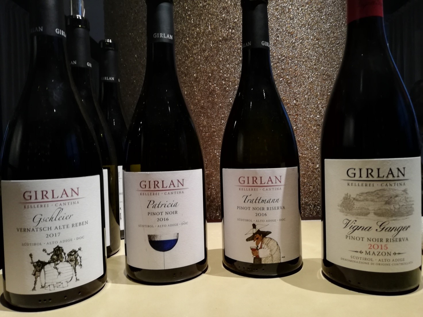 Girlan, i vini rossi