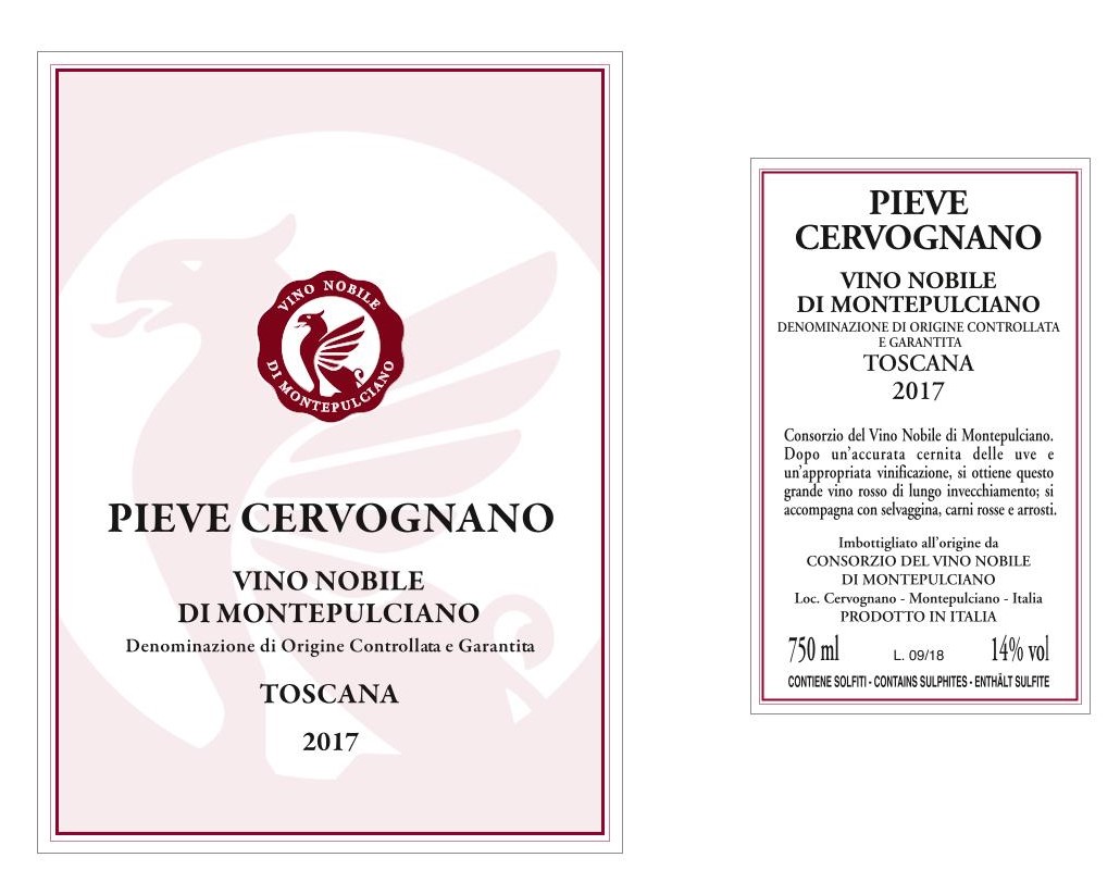 Etichetta Nobile Montepulciano