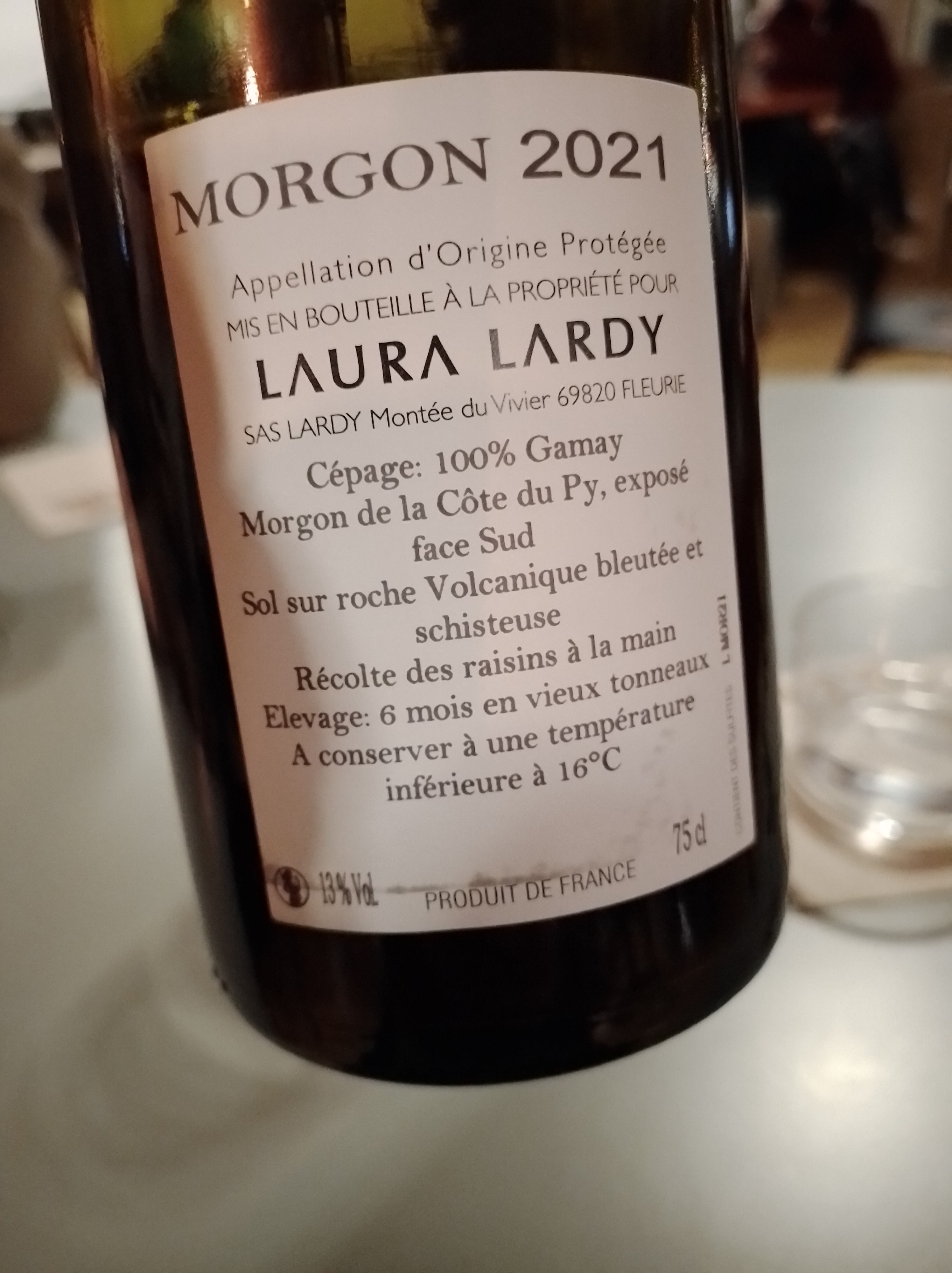 Morgon Laura Lardy retro