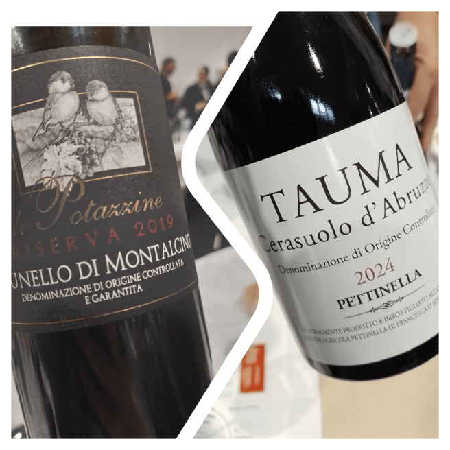 Tauma e Brunello Riserva Le Potazzine